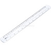 Линейка 30см прозрачная, пластик, градуировка EG00312 от магазина "Карандаш"