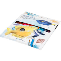 Карандаши акварельные 24 цвета "Dream world" " трехгранные, картон 30-0136 от магазина "Карандаш"