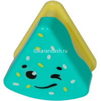 Точилка 1 отв. "FunGraphix. Кексик" 46х47х26мм с контейнером, пластик, 4 цвета 35-0038 от магазина "Карандаш"