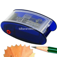 Точилка 2 отв. "Automatic Long Point" 75х35х30мм пластик, с автостопом, синяя K-AS2M/1053121 от магазина "Карандаш"