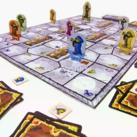Игра настольная "Крагморта" 28х20см (100 карт, 6 полок, 14 жетонов, гоблины, стол) 1185 от магазина "Карандаш"