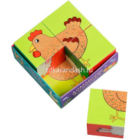 Умные кубики 4шт. "Домашние животные" 2+ 4650388210179 от магазина "Карандаш"