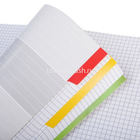 Тетрадь А5 120л клетка "Кто здесь?" на спирали 3цветных разделителя перфорация Soft-touch 094226 от магазина "Карандаш"