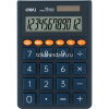 Калькулятор 12 разрядов 112х70х8,5мм синий EM130BLUE