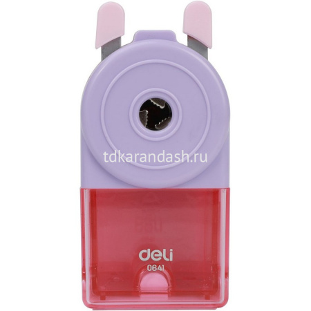 Точилка механическая 1 отв. "MiYou" 92x45x92мм пластик, 3 цвета E0641 от магазина "Карандаш"