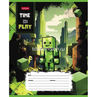 Тетрадь А5 24л клетка "Начать игру" на скобе 5 дизайнов 24Т5В1/089537 от магазина "Карандаш"
