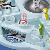 Игра настольная "Пингвины" 27х27см (игровое поле, фигурки пингвинов 16шт.) 707-36 от магазина "Карандаш"