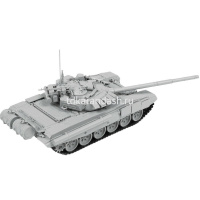 Модель "Российский основной боевой танк Т-72Б3" 14см 191 деталь 5071 от магазина "Карандаш"