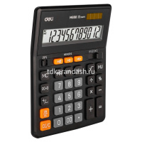 Калькулятор 12 разрядов 203х158х31мм черный EM888 от магазина "Карандаш"