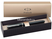 Ручка РП "Parker Urban Muted Black CT" F S0850630 от магазина "Карандаш"