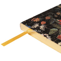 Еженедельник недатированный А6 "Flora. Лесные ягоды" 160стр., золотой срез, искусственная кожа от магазина "Карандаш"
