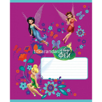 Тетрадь А5 12л линия "Феи" на скобе 5 дизайнов 12Т5В2/057013 от магазина "Карандаш"