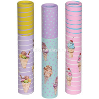 Ручка шариковая "DreamWrite. Сахарный рожок" 0,7мм синяя, в футляре, 3 вида 20-0264/12 от магазина "Карандаш"