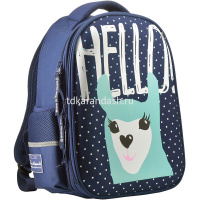 Рюкзак "Лама-кокетка" 30х38х20см, 1000гр, 2 отделения, 2 кармана, синий 12-001-122/02 от магазина "Карандаш"