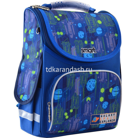 Ранец "Galaxy" 34х26х14см, 950гр, 1 отделение, 3 кармана PG-11/555997 от магазина "Карандаш"