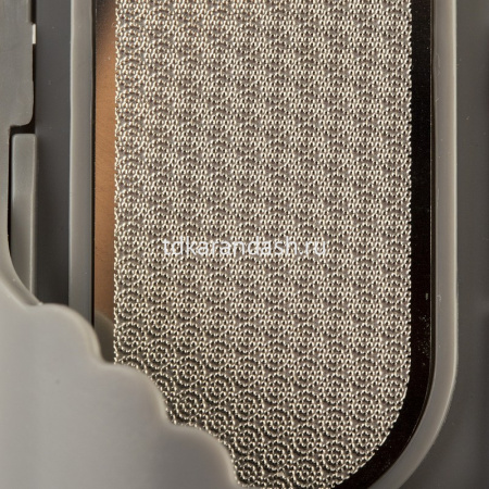 Точилка-наждак для графики 9,5х3,8см серая, с зажимом Сонет 94412379 от магазина "Карандаш"