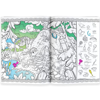 Раскраска "Спрятанные картинки. Сказочные истории" 16 стр. 978-5-17-135164-9 от магазина "Карандаш"