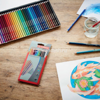 Карандаши акварельные 12 цветов шестигранные картон 1612-3 от магазина "Карандаш"