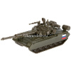 Танк "T-90" темно-зеленый, инерционный, металл 12см (вращается башня) SB-16-19-T90-G-WB от магазина "Карандаш"