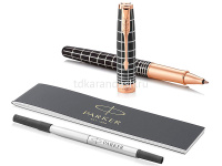 Ручка РЧ "Parker Sonnet Premium Masculine Brown PGT" F черная, подарочной коробке 1931482 от магазина "Карандаш"