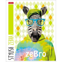 Тетрадь А5 48л клетка "Stylish animals" на скобе тиснение 5 дизайнов 48Т5тВ1/086323 от магазина "Карандаш"