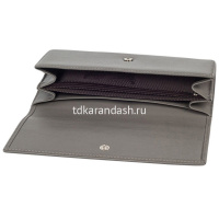 Портмоне 195х103х30мм серый, натуральная кожа, в подарочной коробке PJ.287.BG. от магазина "Карандаш"