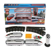 Железная дорога р/у 48х28х5см длина пути 308см на инфракрасном управлении 1801F429-R от магазина "Карандаш"