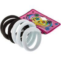 Резинка для волос 5,5см 6 шт. 2 цвета Y6569-18 от магазина "Карандаш"