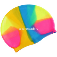 Шапочка для плавания 21,5см радужная, 6 видов 2039-292 от магазина "Карандаш"