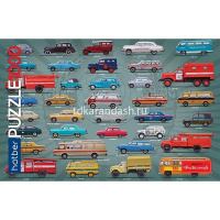 Пазлы 1000 эл. "Premium. Ностальгия. Советские авто" 68х48см 1000ПЗ2_30429/083737 от магазина "Карандаш"