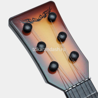 Гитара шестиструнная 58х20см пластик, металлические струны 11077-24 от магазина "Карандаш"
