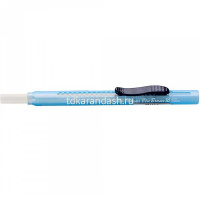 Ластик-карандаш "Clic Eraser 2" прямоугольный в футляре, 6х6х80мм, белый, синий корпус ZE11T-C от магазина "Карандаш"