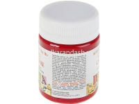 Краска акриловая по стеклу и керамике 50мл карминовая 4028319 от магазина "Карандаш"