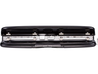 Дырокол "Pro" 10л 4-отв, d-6мм, с линейкой, металл, цвет ассорти E0121 от магазина "Карандаш"