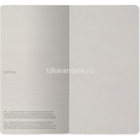 Записная книжка А6 30л "Ночные цветы" клетка, прошитый блок матовая ламинация Soft Touch 7-30-001/04 от магазина "Карандаш"