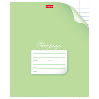 Тетрадь А5 12л линия "С уголком" на скобе 12Т5В2/053399 от магазина "Карандаш"