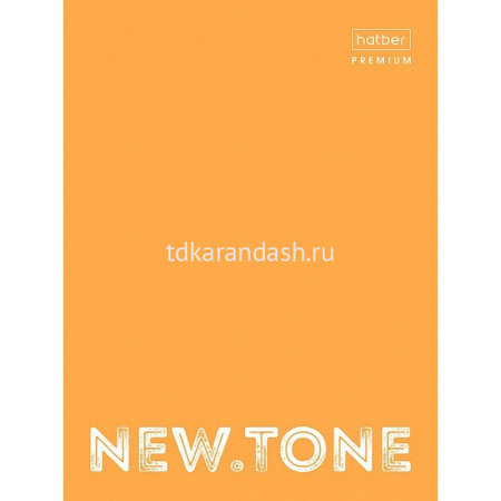 Папка на 4-х кольцах "NEWtone. Pastel. Оранж" А4 25мм глянцевая ламинация ПК4_00935/062017