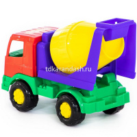 Бетоновоз "Мираж" в сетке, пластик 28,5x14,5x20,5см 9059 от магазина "Карандаш"