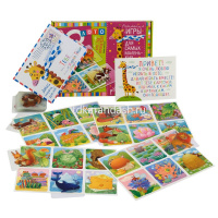 Лото для малышей "Кто где прячется? Найди животное" пластик, Куликова Е.Н. 978-5-8112-7543-4 от магазина "Карандаш"