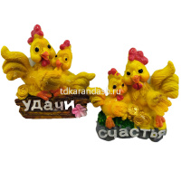 Магнит Петух 5,5см смола Y3638-16 от магазина "Карандаш"