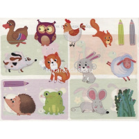 Книга "IQ задачки с многоразовыми наклейками. Мамины малыши" 3+ Куликова Е.Н. 12стр. от магазина "Карандаш"