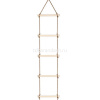 Лестница веревочная 30х150см с деревянными перекладинами 4607155185970