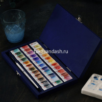 Краски акварельные 36 цветов "Белые Ночи" (1 кисточка) 19431892 от магазина "Карандаш"