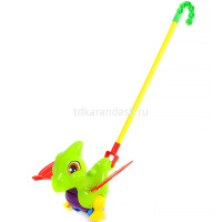 Каталка "Дракоша" пластик 33см Y6213-17 от магазина "Карандаш"