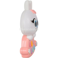 Картинка Музыкальная игрушка "Зайчик" 19,5х13х4,5 розовый, пластик (26 звуков, мелодии, потешки) JB0333453 от магазина "Карандаш" Музыкальная игрушка "Зайчик" 19,5х13х4,5 розовый, пластик (26 звуков, мелодии, потешки) JB0333453 от магазина "Карандаш"