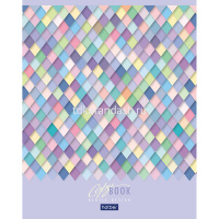 Тетрадь А5 48л клетка "Premium.Gentle design" на скобе, фольгирование, 5 дизайнов 48Т5фA1/057571 от магазина "Карандаш"
