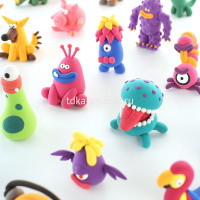 Пластилин воздушный 12 цветов 120гр. в пакете 34С 2228-08 от магазина "Карандаш"