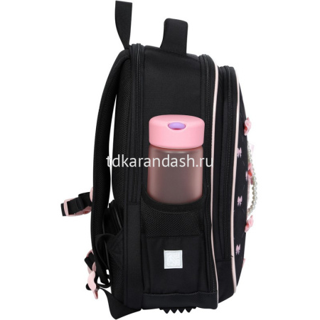 Рюкзак "Comfort Light. Бантик" 38х27х16см, 930гр, 3 отделения, 2 кармана, с брелоком 260063 от магазина "Карандаш"