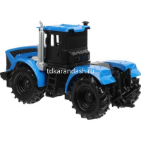 Трактор "Кировец К7" синий, инерционный, металл 13см (открывающиеся двери) KIROVETS7K-11-BU от магазина "Карандаш"