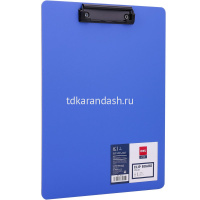 Планшет с зажимом А4 полипропилен синий EF75432 от магазина "Карандаш"